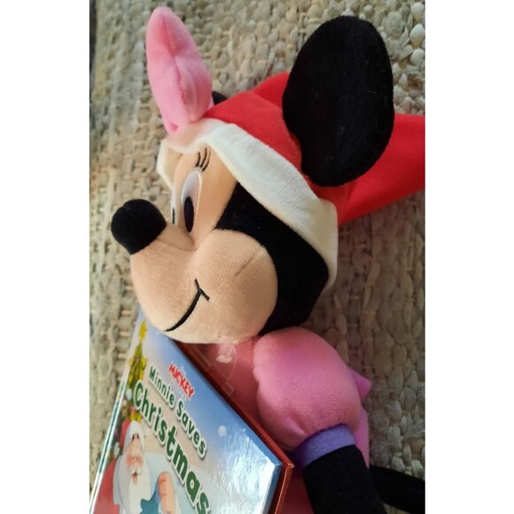 Disney Kohl's Cares Minnie Mouse Christmas Plush Doll - Picture 8 of 11